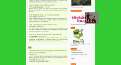 Desktop Screenshot of nosbrebis.fr